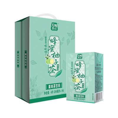 天喔蜂蜜柚子乌龙茶250ml*16