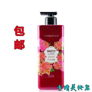 The Face Shop 菲诗小铺甜蜜爱恋香水沐浴露500ml 8小时持续留香