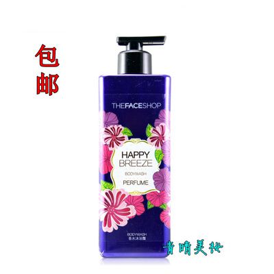 the face shop菲诗小铺浪漫邂逅香水沐浴露500ml8小时持续留香