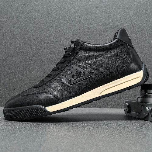 头层牛皮男鞋冬季2025新款休闲鞋