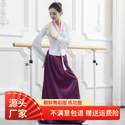 朝鲜族舞蹈演出服舞蹈练功服套装