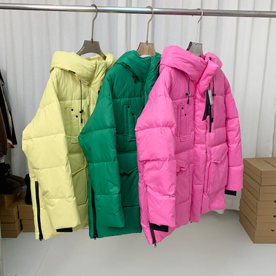 女士冬季大码羽绒服外套
