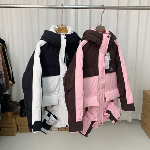 女士冬季大码羽绒服外套