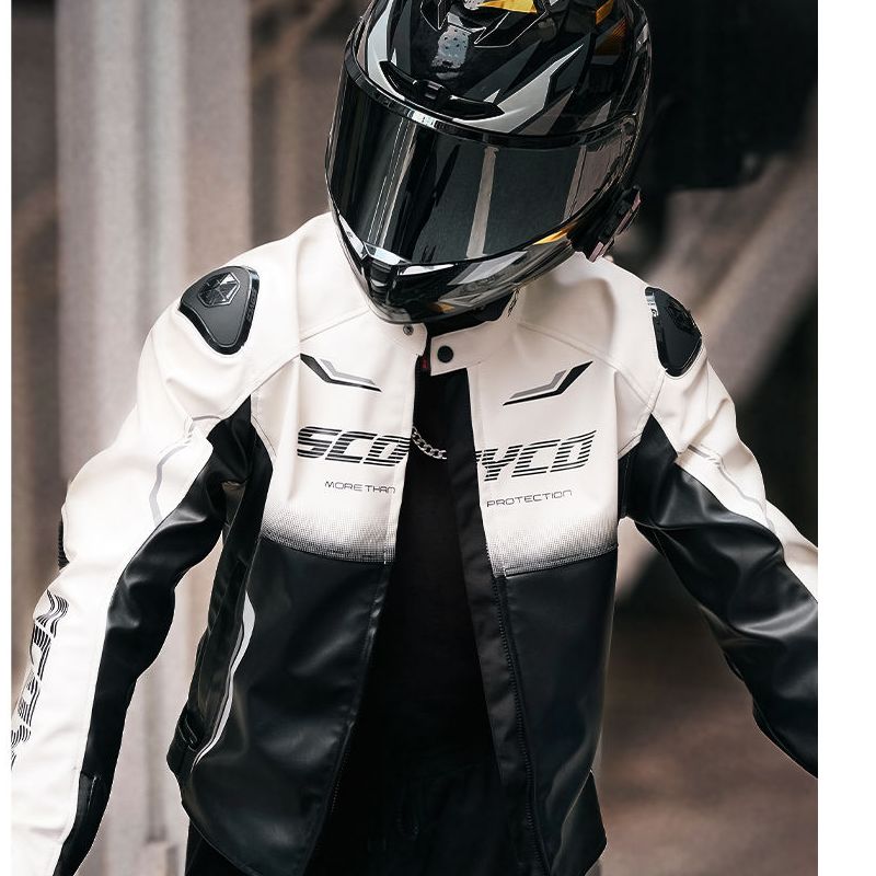 【重磅新品】赛羽摩托车骑行服CE防护防摔机车四季通勤可拆卸内胆