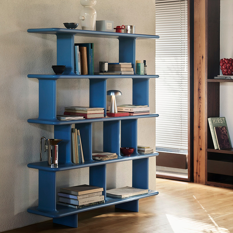 Tradition 丹麦进口 Archivo 实木置物书架彩色北欧正品