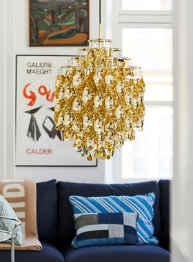 Verpan 丹麦进口 Spiral 餐厅悬挂灯客厅吊灯卧室书房装饰灯简约