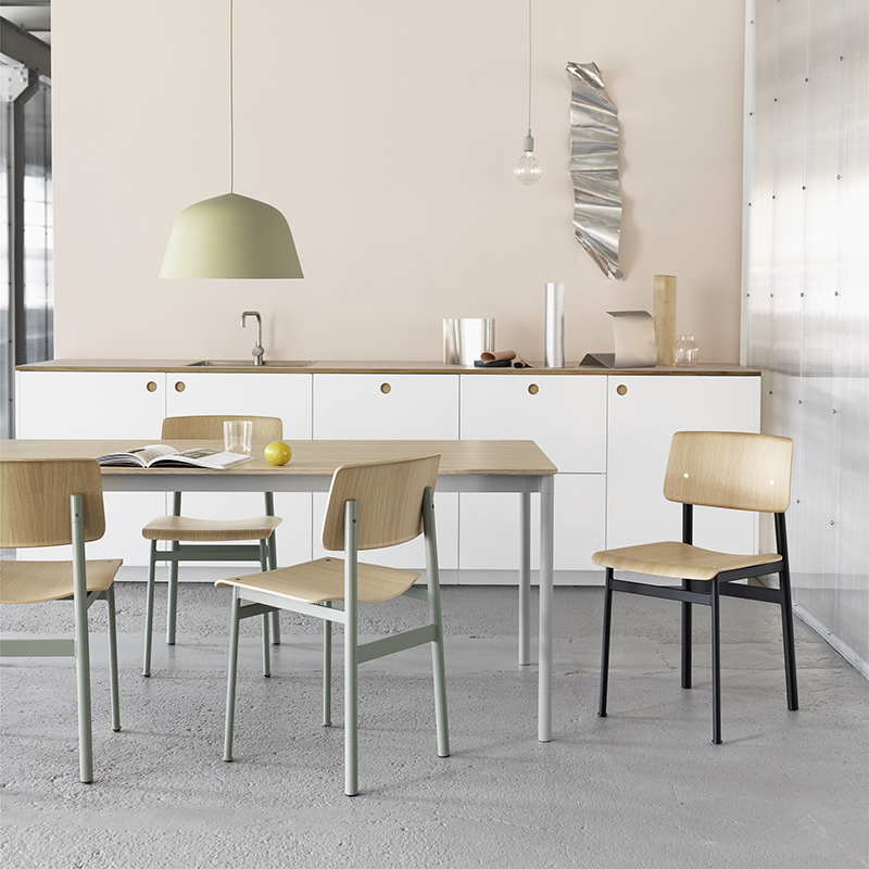 丹麦餐厅椅子靠背橡木餐厅椅子