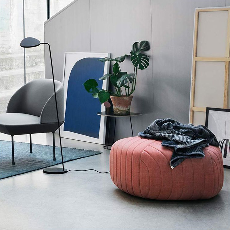 丹麦Muuto Five Pouf 脚凳换鞋凳沙发凳矮凳布艺墩子坐凳 2023