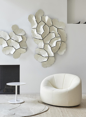 法国Ligne roset写意空间布艺沙发无靠背客厅简约现代Pumpkin订制