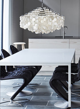 Verpan 丹麦进口 Panton 长方形办公桌书房写字台客厅餐桌桌子