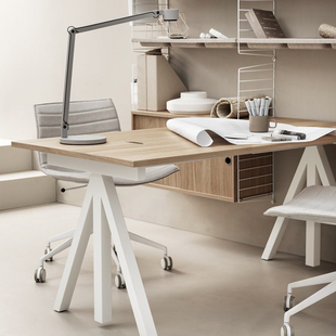 可升降 瑞典String Works 长方形办公桌写字台书桌桌子 多款