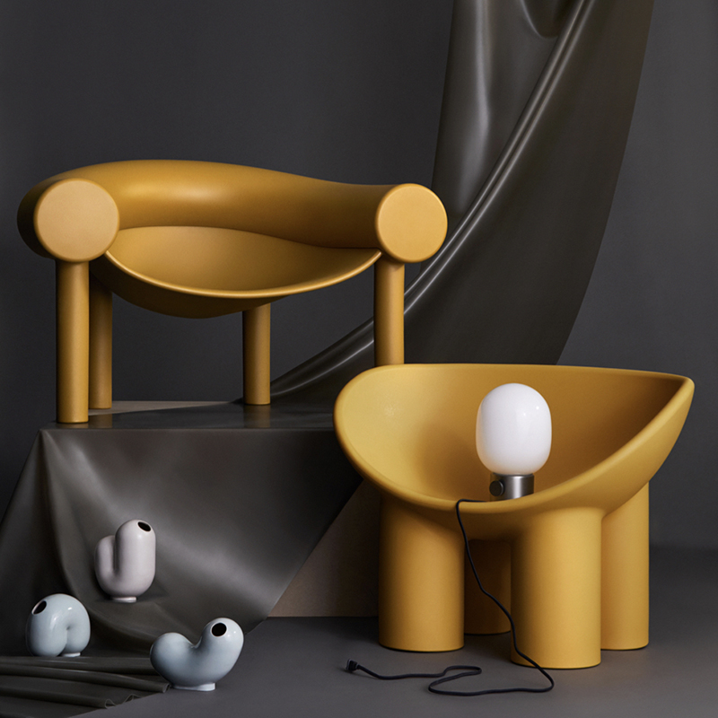 driaderolypoly意大利塑料大象椅