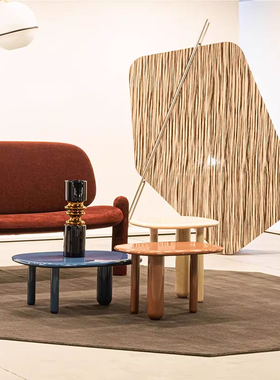 Driade 意大利 Tottori 奶油风现代简约茶几边几组合桌子咖啡桌