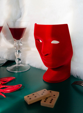 Driade 意大利 Nemo Miniatura 1:50 创意面具扶手椅微缩模型摆件