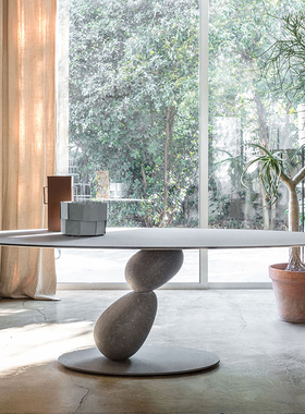 Mogg 意大利进口 Matera 饭桌子咖啡桌餐厅家用简约长方形创意