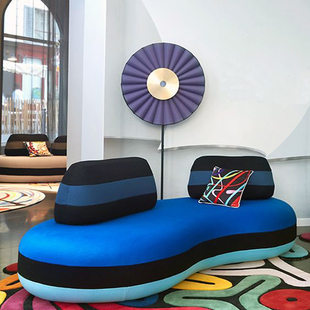 落地灯氛围灯客厅灯书房灯装 Roche Reine 法国进口 饰灯具 Bobois