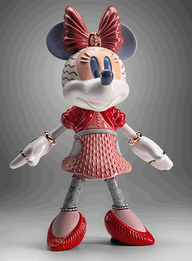 意大利进口Bosa Hopebird Minnie 摆件装饰品客厅卧室雕塑创意