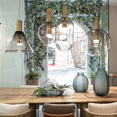 Bomma 捷克进口 Phenomena 客厅落地灯展厅吊灯氛围灯水晶玻璃