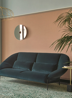 法国Ligne roset写意空间布艺沙发无靠背客厅简约现代PAIPAi订制