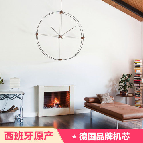 Nomon西班牙沙发背景墙直径挂钟