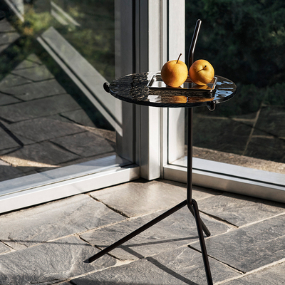 丹麦Tradition Halten SH9 边几茶几简约客厅起居室亮面休闲几