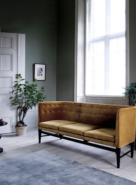 丹麦Tradition Mayor三人沙发AJ5双人AJ6扶手布艺椅子可订制现代