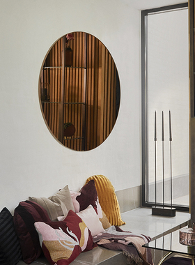 Aytm 丹麦进口 Circum 挂式化妆镜打孔卧室梳妆镜洗手间镜子2023