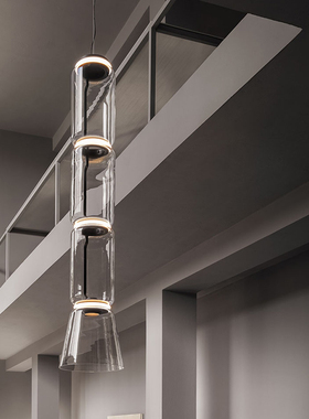 Flos Noctambule 意大利进口 创意玻璃餐厅吧台吊灯装饰氛围灯具