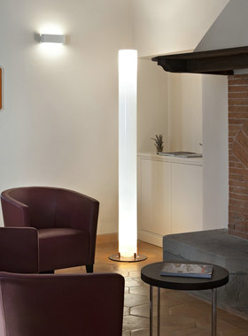 Flos Stylos Eur 意大利进口 客厅书房卧室落地灯银灰色 F6310004