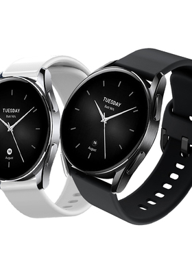 适用小米Watch S2 42mm硅胶表带 M2206W1简约硅胶亲肤S2 46mm表带