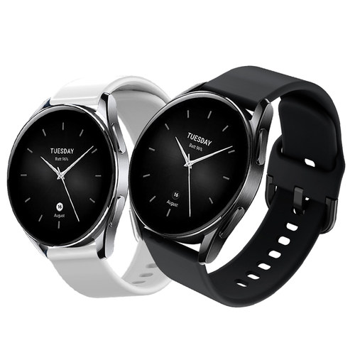 适用小米WatchS242mm硅胶表带