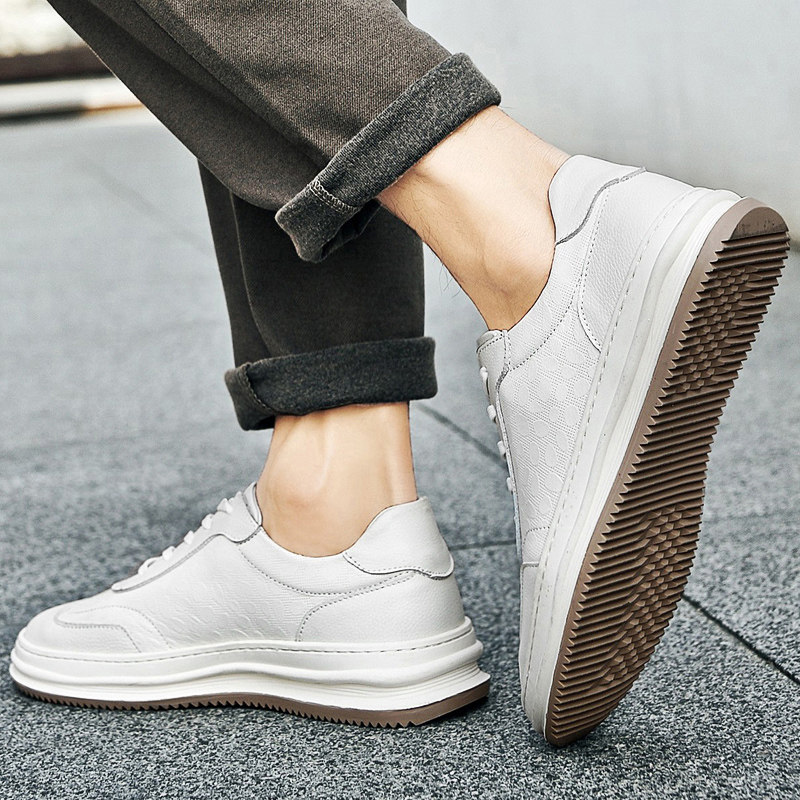2026春秋英伦风潮男休闲小白鞋软底纯色简约德训鞋户外运动跑步鞋,流行男鞋,休闲板鞋,淘宝优惠券,粉丝福利购,淘宝优惠卷
