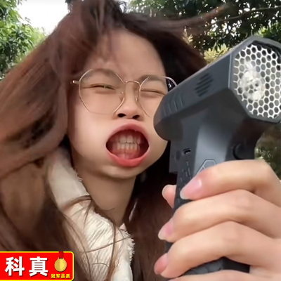 新款大功率百万转高速涡轮无刷电机手持暴力涡轮小风扇超强吹风机