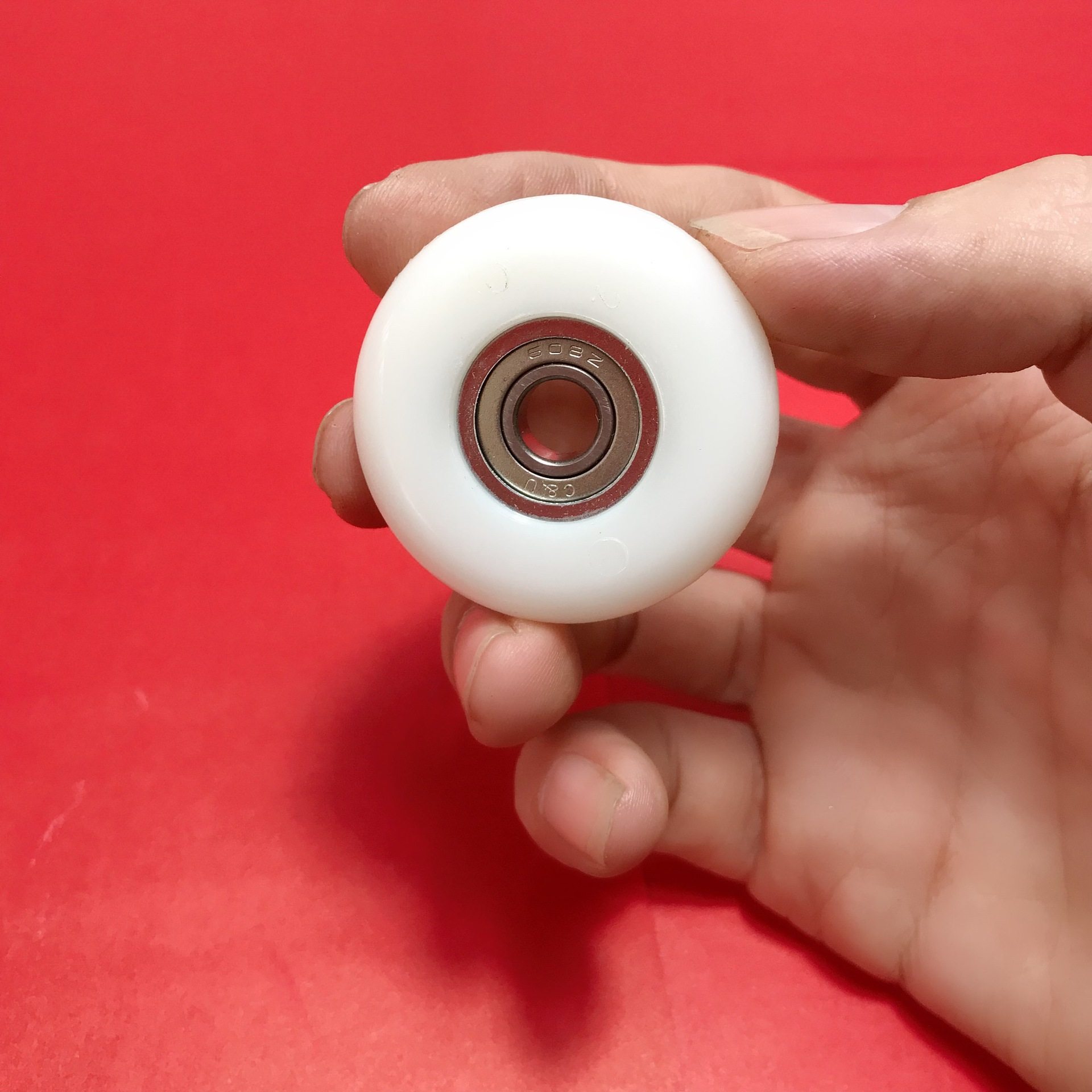 直径43轴承轮滚轮铝轨移动轮静音轮划船机轮健身器材滑轮运动器材