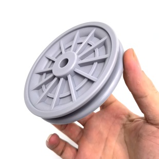 踏步机钢丝绳传动轮 登山机吊轮滑轮 运动健身机械器材转轮零配件