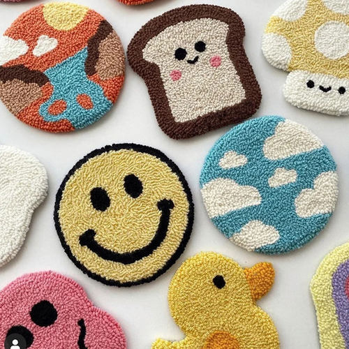 戳戳绣材料包毛线diy手工自制