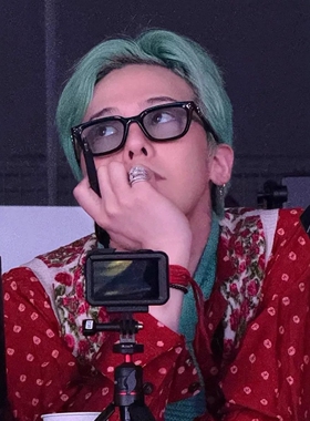 GD权志龙同款浅蓝色GM小框墨镜男2025新款高级感时尚潮流太阳眼镜