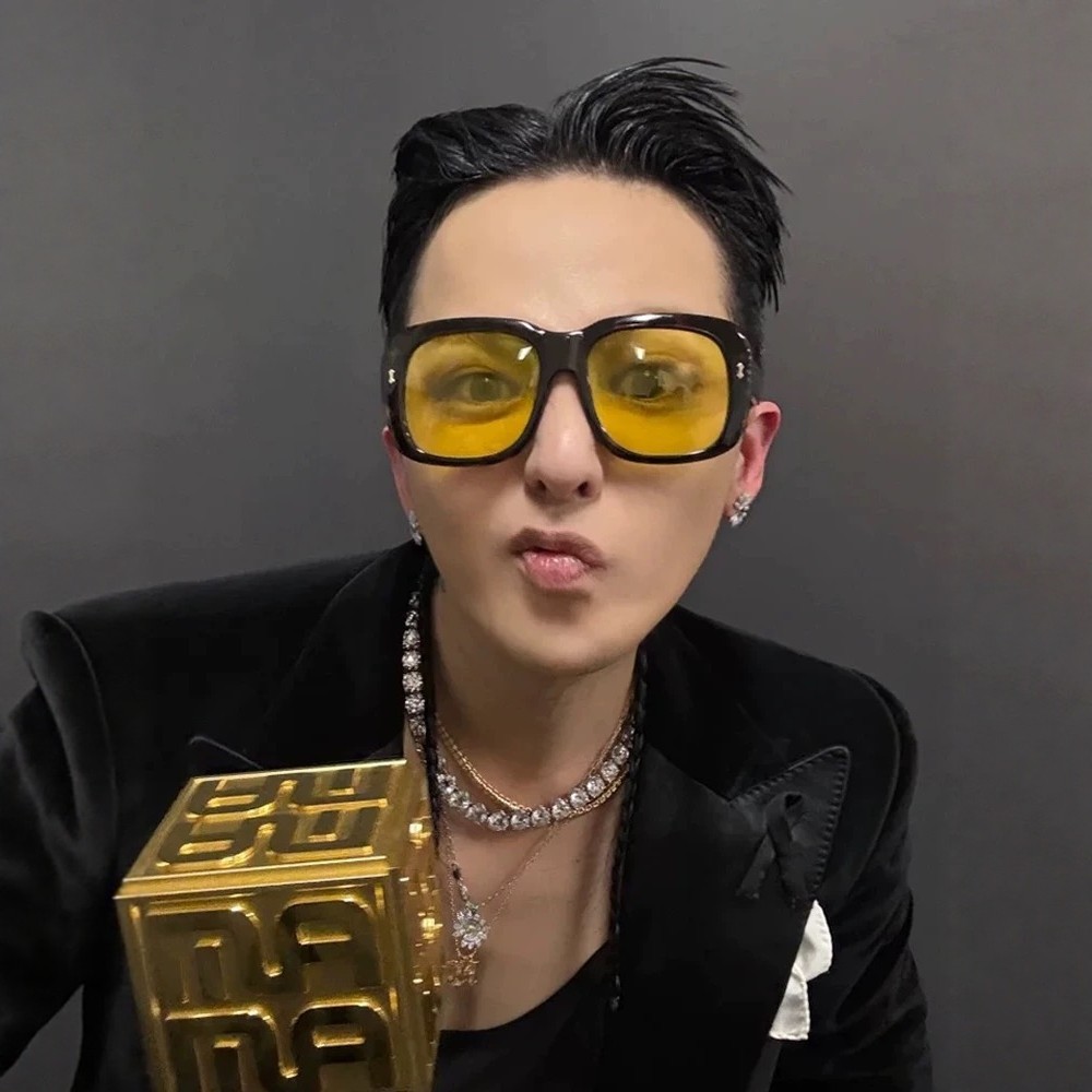 gd权志龙mama大框同款墨镜男款高级感宽边方框太阳眼镜女防紫外线