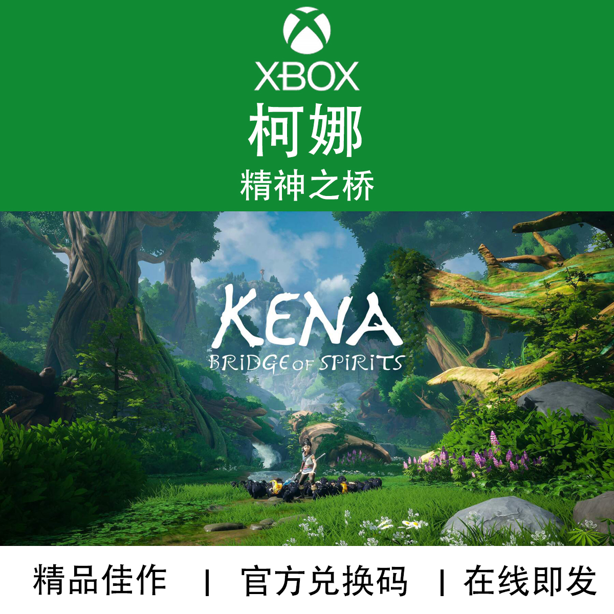 XBOX游戏 柯娜灵魂之桥 精神之桥 Kena 官方兑换码/代购
