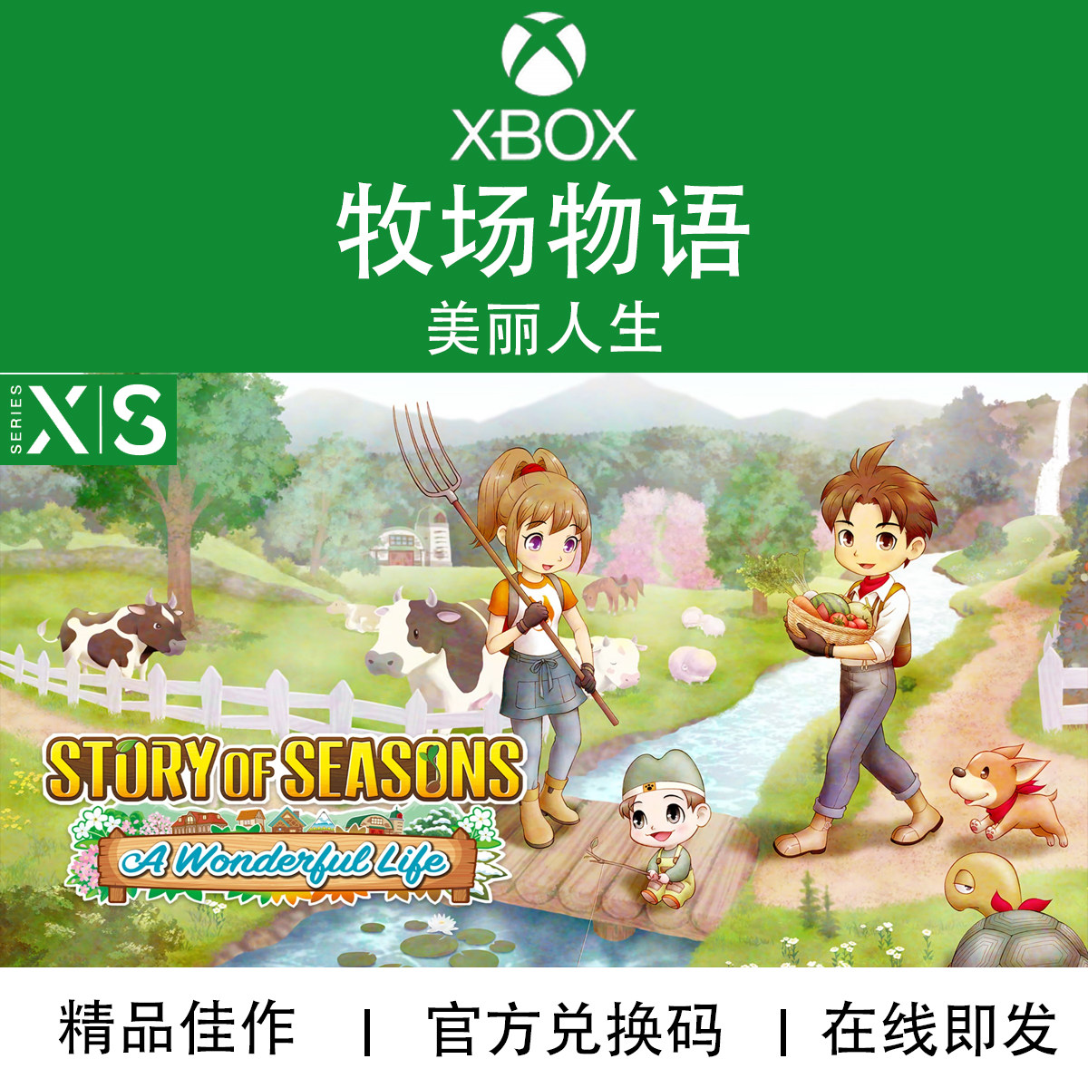 XBOX游戏牧场物语美丽人生次世代