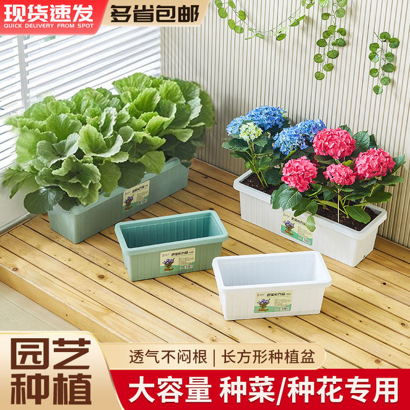 花盆种菜专用阳台种植盆长方形