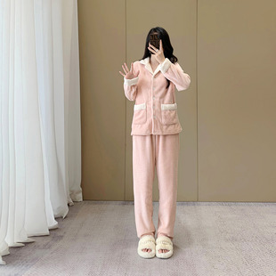 裤 加厚粉色休闲暖暖套装 长110超长 睡衣加长版 175高个子女生180