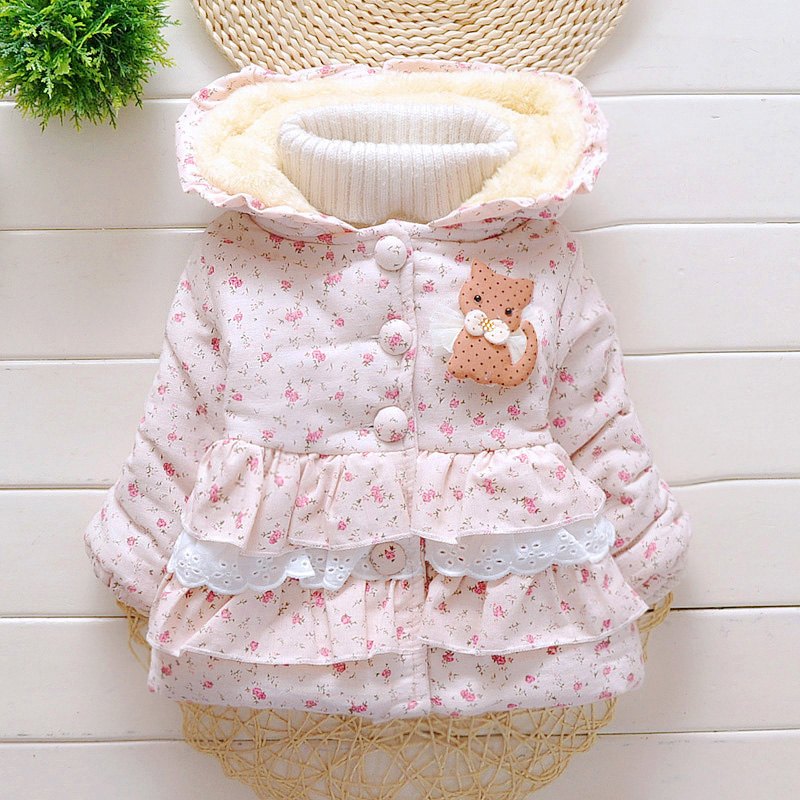 Manteau pour fille en coton - Ref 2164287 Image 1