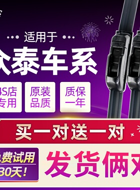 众泰江南TT Z100 Z300 Z500 T200 T600 V10 2008无骨雨刷片雨刮器