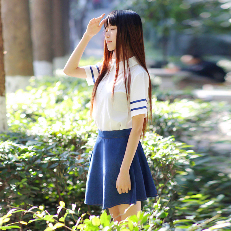 啦啦队服装女时装成人学生跳舞啦啦操套服爵士舞蹈韩版女团演出服