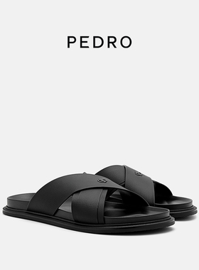 PEDRO勃肯鞋ICON系列男士沙滩鞋交叉带拖鞋PM1-86380185