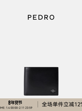 PEDRO牛皮钱包ICON系列男士多卡位钱夹PM4-16500091