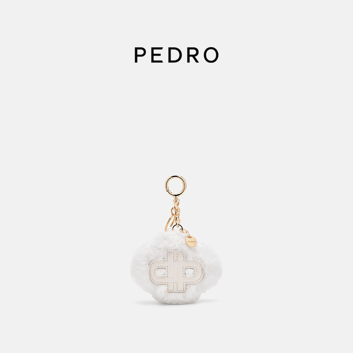 PEDRO毛绒钥匙扣25冬季新款女ICON光点系列挂件包挂PW4-96390002,服饰配件/皮带/帽子/围巾,钥匙扣,淘宝优惠券,粉丝福利购,淘宝优惠卷