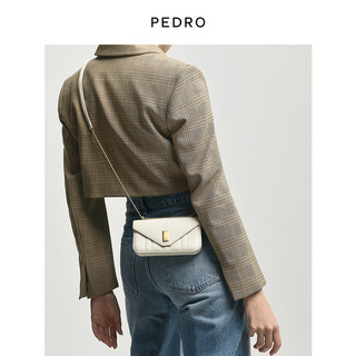 PEDRO小牛皮链条包迷你手机包女金属饰斜挎包小方包PW4-65940028