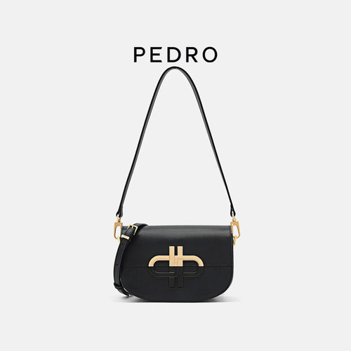 PEDRO牛皮腋下包女包ICON马鞍包单肩斜挎包PW2-75210151 - 封面